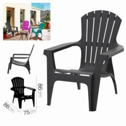 SILLA DE JARDIN PLASTICA...