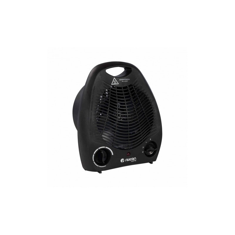 CALEFACTOR VERTICAL NEGRO 2000W RAYDAN