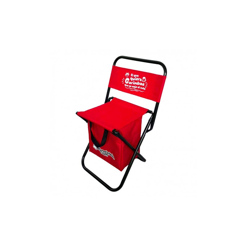 SILLA PLEGABLE DE CAMPING CON NEVERA...