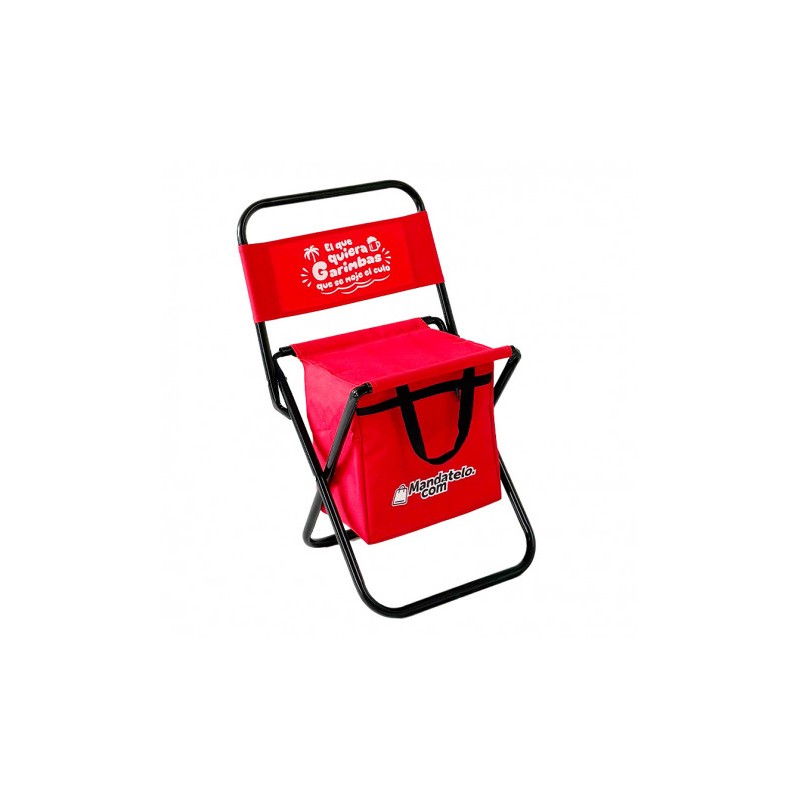 SILLA PLEGABLE DE CAMPING CON NEVERA...