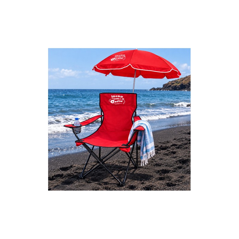 SILLA PLEGABLE DE CAMPING CON...