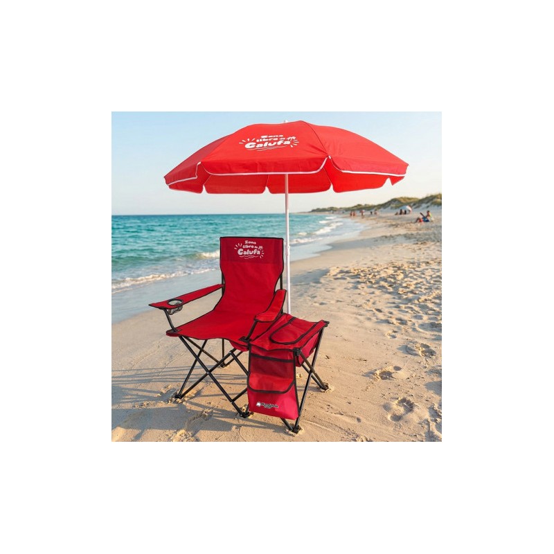 SILLA PLEGABLE DE CAMPING CON NEVERA...