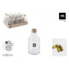 BOTELLA FRASCA 250ML CON TAPON CORCHO LA MEDITERRANEA