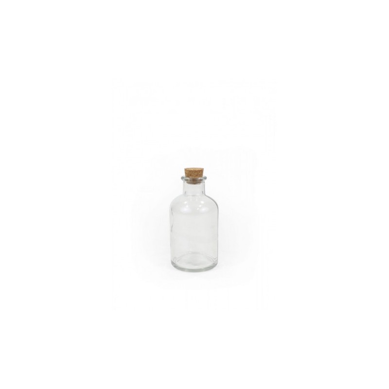 BOTELLA FRASCA 250ML CON TAPON CORCHO...