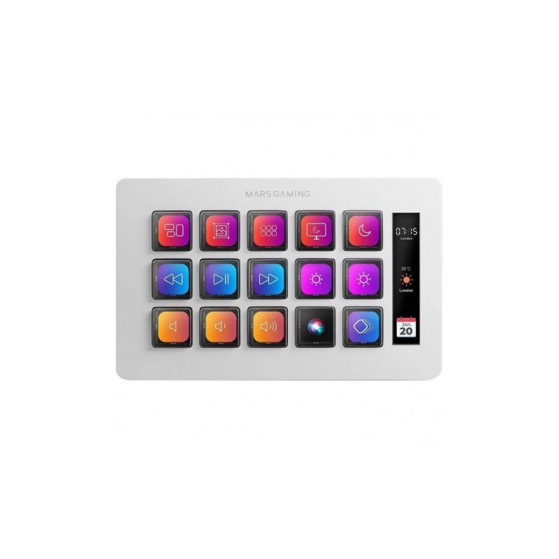 STREAM DECK SLIM MARS GAMING MSD-ONE...