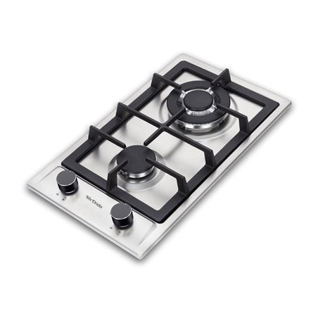 PLACA A GAS 2 FUEGOS ENCASTRAR ACERO INOX MX-PG2202X MX ONDA - MX-PG2202X
