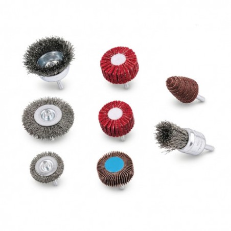 JUEGO DE CEPILLOS DE ALAMBRE 8PCS BLIM