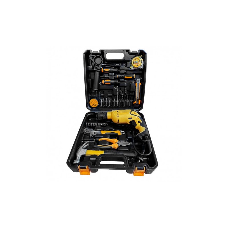 KIT TALADRO PERCUTOR 600W + 30...