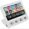 STREAM DECK MARS GAMING MSD-PRO | 10+4 TECLAS LCD | BLANCO