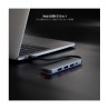 HUB USB-C 5 EN 1 | CONVERSOR USBC 3.1 A 3 X USBA 3.0 + USBC PD 100W + HDMI