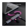 HUB USB-C 5 EN 1 | CONVERSOR USBC 3.1 A 3 X USBA 3.0 + USBC PD 100W + HDMI