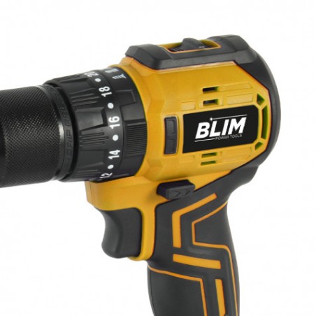 TALADRO ATORNILLADOR PERCUTOR BRUSHLESS 20V 2X2.0AH BLIM