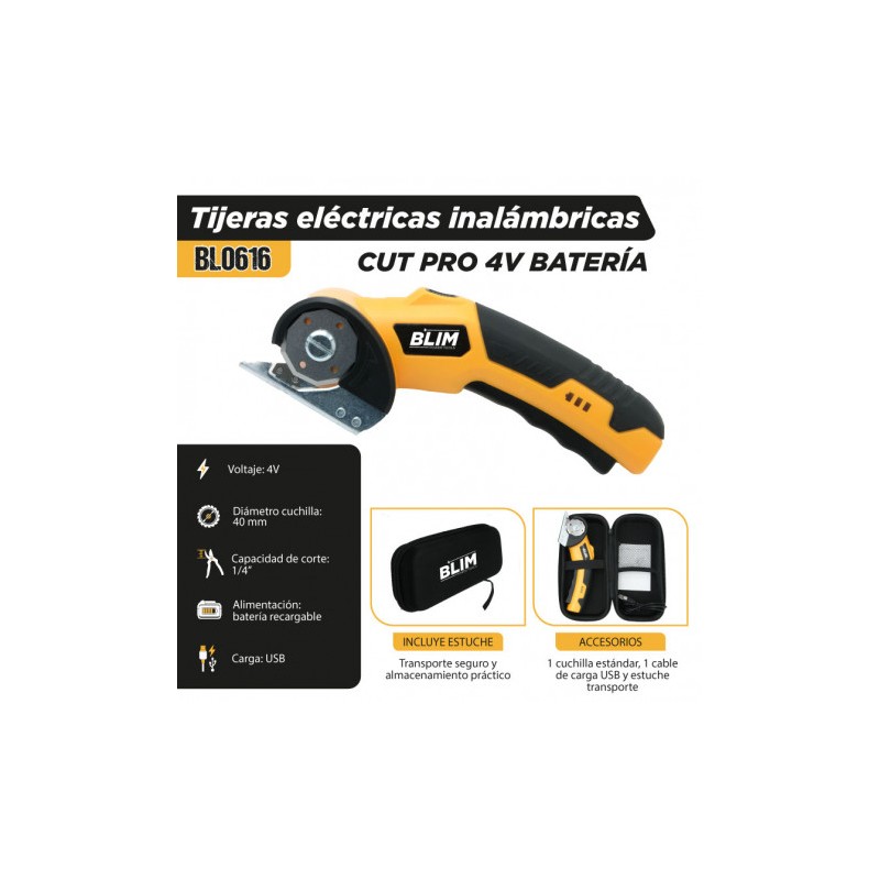 TIJERA ELÉCTRICA INALÁMBRICA CUT PRO...