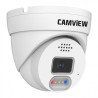 CAMARA IP DOMO 5MP POE FULL AI SIRENA, AUDIO, LUCES Y MICRO SD CAMVIEW