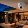 CAMARA IP DOMO 5MP POE CON AI SIRENA, AUDIO, LUCES Y MICRO SD CAMVIEW