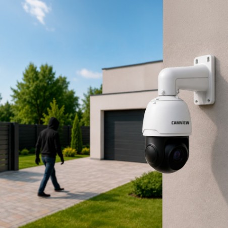 CAMARA IP PTZ 2MP POE ZOOM ÓPTICO 18X VISION NOCTURNA 100M CAMVIEW