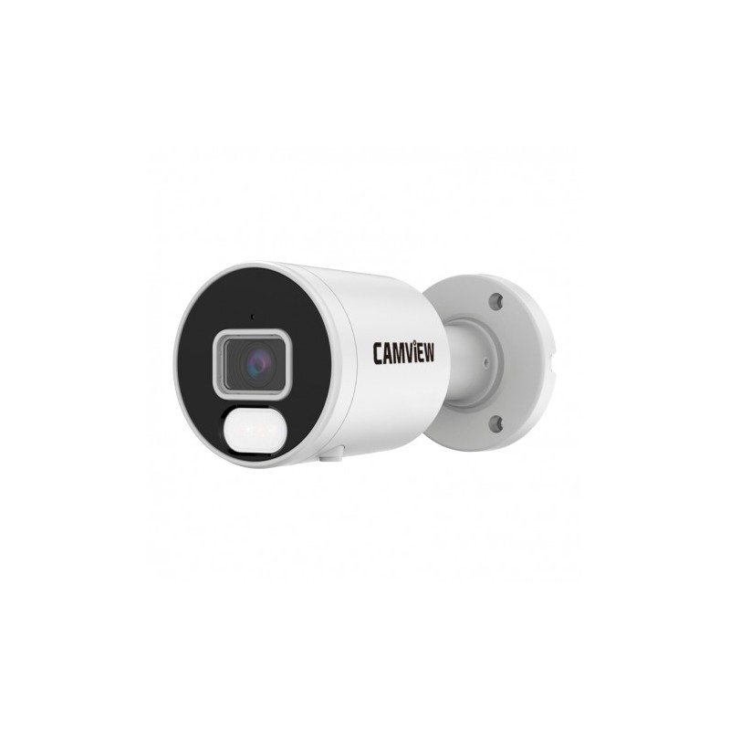 CAMARA IP BULLET 4MP POE DUAL LIGHT CON IA MICRÓFONO Y MICRO SD CAMVIEW