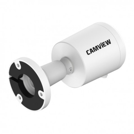 CAMARA IP BULLET 4MP POE DUAL LIGHT CON IA MICRÓFONO Y MICRO SD CAMVIEW