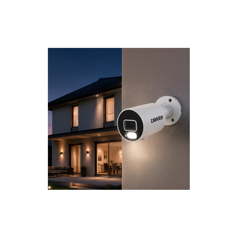 CAMARA IP BULLET 4MP POE DUAL LIGHT...
