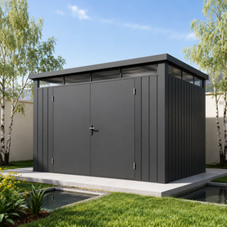 CASETA DE METAL PREMIUM 274X213X227CM (5.8M2) ANTRACITA