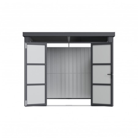 CASETA DE METAL PREMIUM 274X213X227CM (5.8M2) ANTRACITA