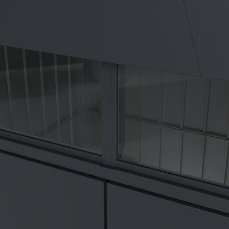CASETA DE METAL PREMIUM 274X213X227CM (5.8M2) ANTRACITA