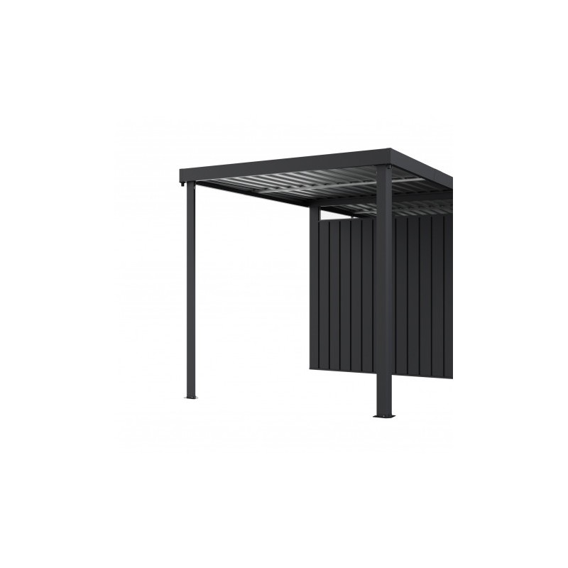 PÉRGOLA LATERAL PARA CASETA METAL...
