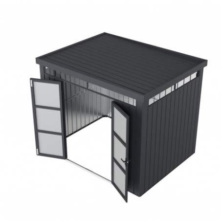 CASETA DE METAL PREMIUM 245X185X227CM (4.5M2) ANTRACITA