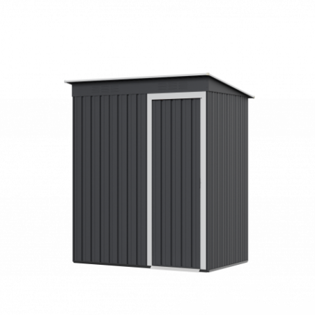 CASETA DE METAL | PUERTAS CORREDERAS 91X151X182CM (1.37M2) ANTRACITA