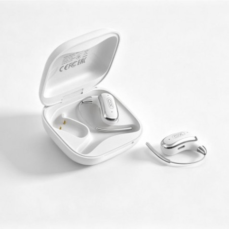 AURICULARES BLUETOOTH CON GANCHO FINO BLANCO G61 XO