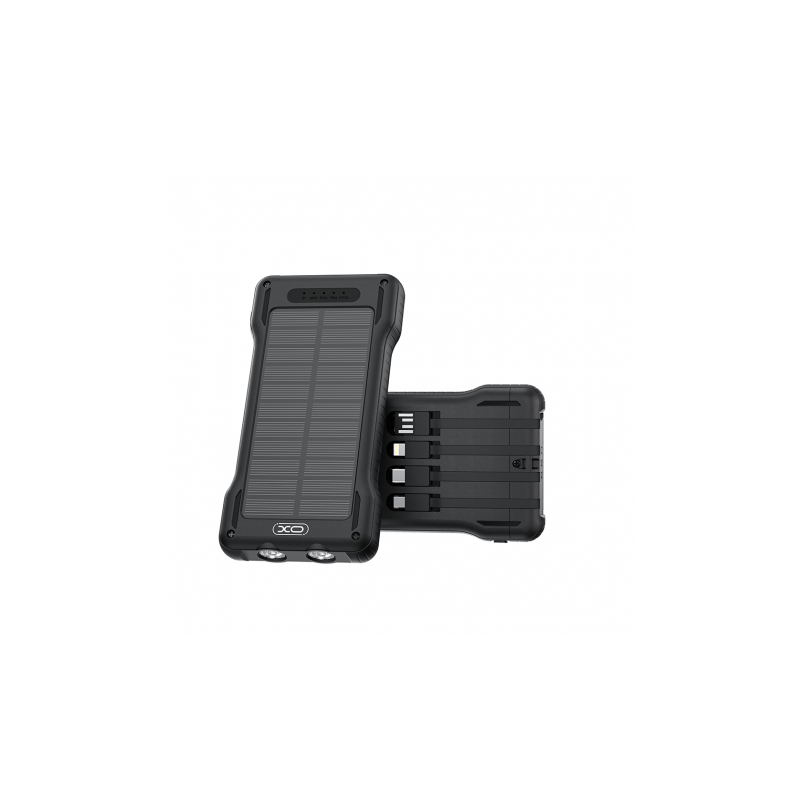 POWERBANK SOLAR 10000MAH 4 EN 1 NEGRO...