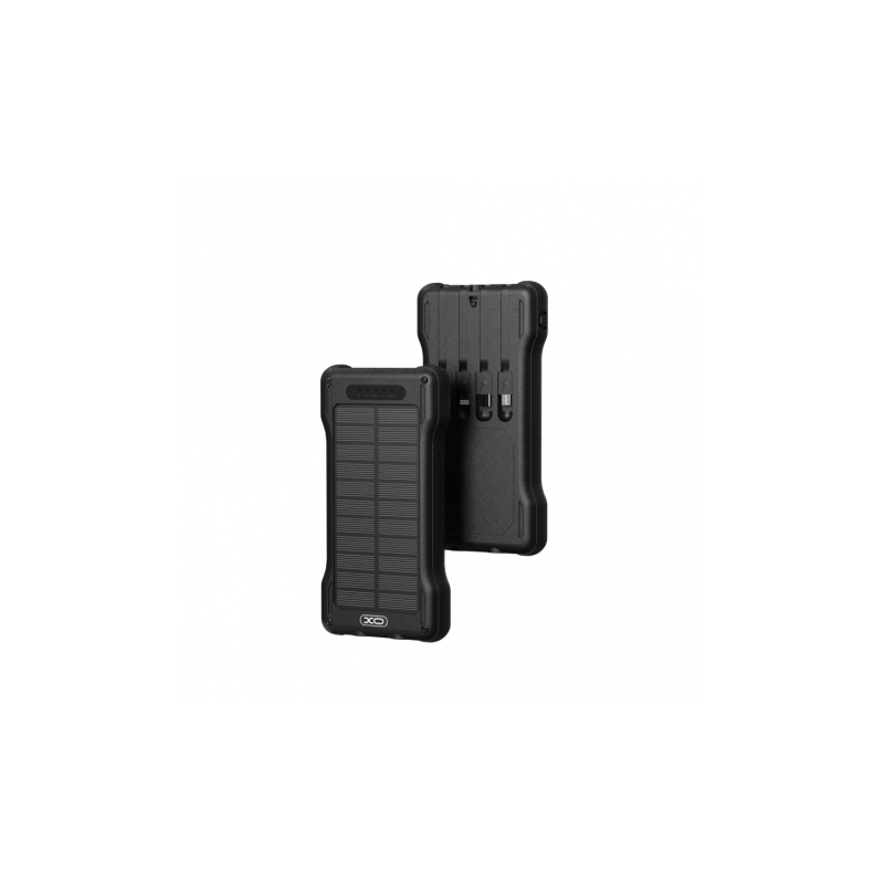 POWERBANK SOLAR 10000MAH 4 EN 1 NEGRO...