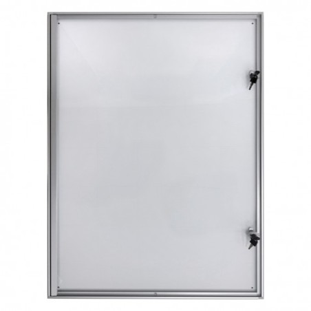 VITRINA ANUNCIOS MURAL CON DOBLE CERRADURA Y 4 LLAVES 951X710 MM CROMAD
