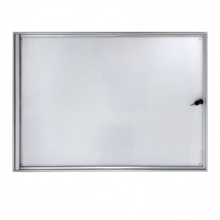 VITRINA ANUNCIOS MURAL CON CERRADURA Y 2 LLAVES 651X930 MM CROMAD