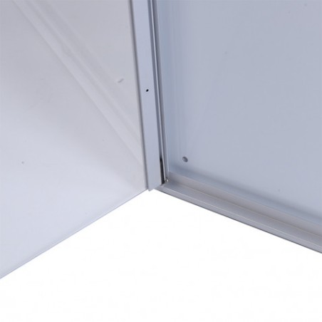 VITRINA ANUNCIOS MURAL CON CERRADURA Y 2 LLAVES 651X710 MM CROMAD