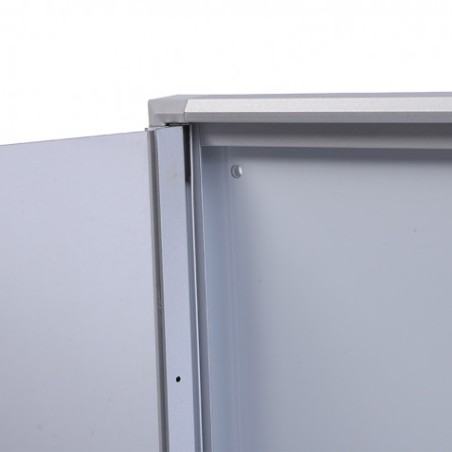 VITRINA ANUNCIOS MURAL CON CERRADURA Y 2 LLAVES 710X351 MM CROMAD