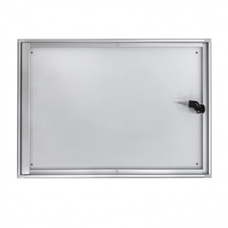 VITRINA ANUNCION MURAL CON CERRADURA Y 2 LLAVES 351X490 MM CROMAD