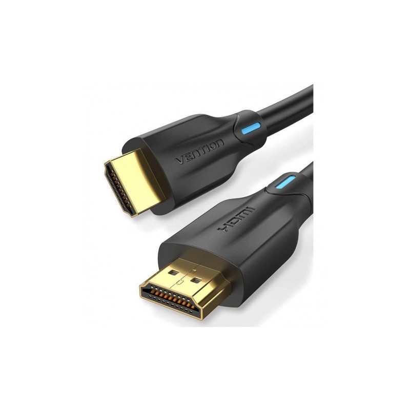 CABLE HDMI 2.1 8K 3 METROS VENTION NEGRO