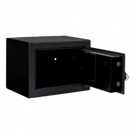 CAJA FUERTE ELECTRÓNICA COMPACTA 23X17X17CM TECLADO DIGITAL CROMAD