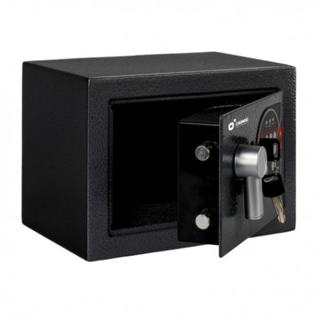 CAJA FUERTE ELECTRÓNICA COMPACTA 23X17X17CM TECLADO DIGITAL CROMAD