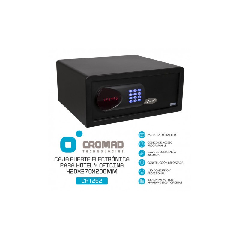 CAJA FUERTE ELECTRÓNICA PARA HOTEL Y...