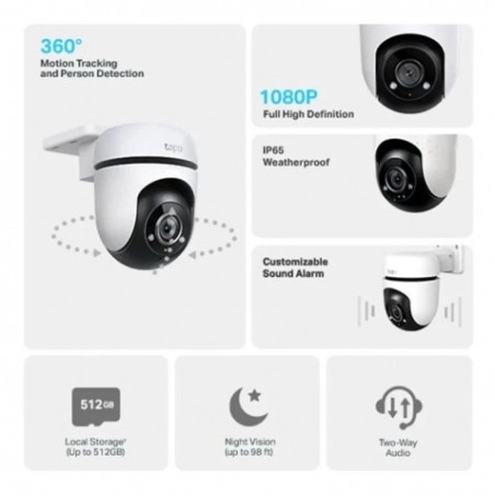 CAMARA DE VIDEOVIGILANCIA TP LINK TAPO C500 | VISION NOCTURNA | CONTROL APP