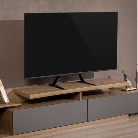 SOPORTE UNIVERSAL DE SOBREMESA PARA TV DE 23" A 75" CROMAD