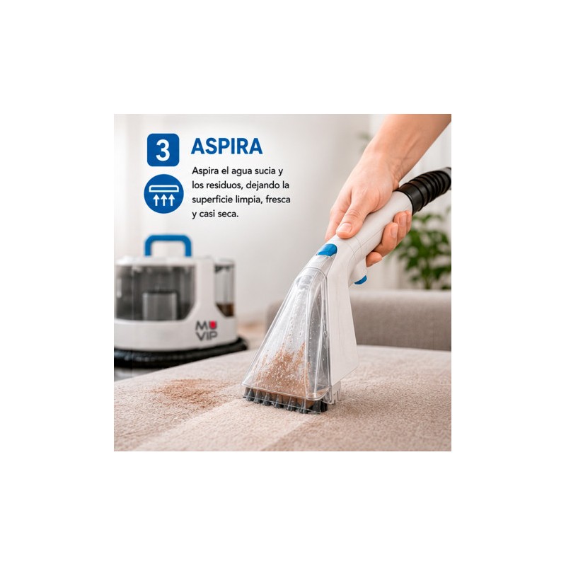 ASPIRADORA DE TAPICERÍAS 650W MUVIP