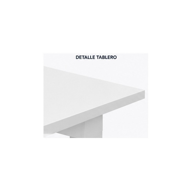 MESA DE OFICINA 160X80X75CM BLANCA...