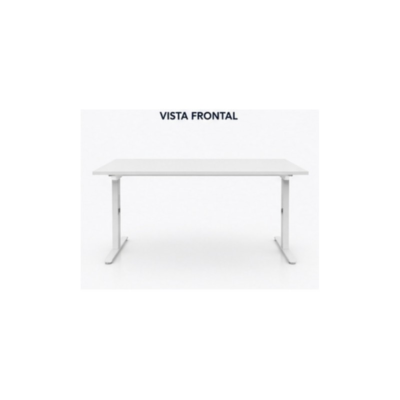 MESA DE OFICINA 160X80X75CM BLANCA...