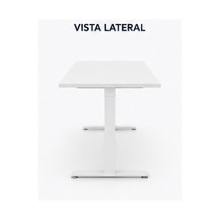 MESA DE OFICINA 120X70X75CM BLANCA CROMAD