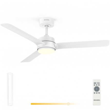 VENTILADOR DE TECHO 30W 47" CON LED Y MANDO 18W SKYEASY47 GRUNKEL