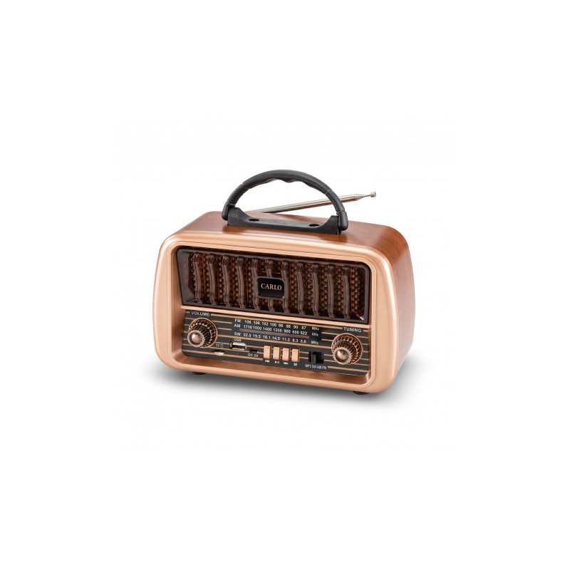 RADIO CARLO AM/FM JB-105 T USB 1200MAH FOREVER