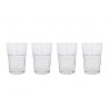 SET 4 VASOS VIDRIO 365CC ARAS LAV